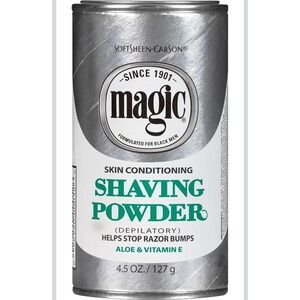 SoftSheen-Carson Magic Razorless Shaving Powder for Men, Magic Skin Conditioning